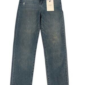 Women's Straight Leg Blue Jeans